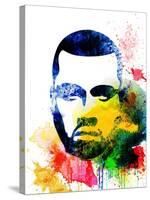 Kanye West Watercolor-Jack Hunter-Stretched Canvas