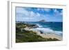 Kaohikaipu Island and Kaupo Beach, Oahu, Hawaii, United States of America, Pacific-Michael-Framed Photographic Print