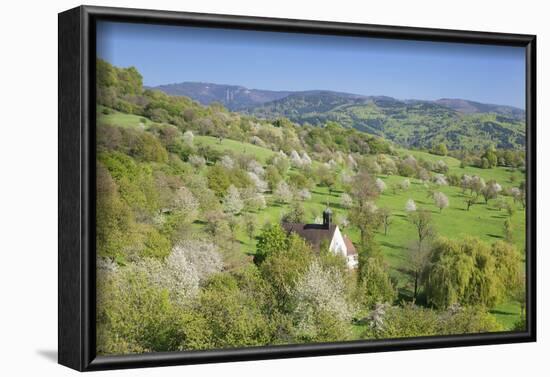 Kapelle Berghausen, Ebringen, Markgräfler Land, southern Black Forest, Baden-Wurttemberg, Germany-Markus Lange-Framed Photographic Print