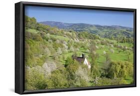 Kapelle Berghausen, Ebringen, Markgräfler Land, southern Black Forest, Baden-Wurttemberg, Germany-Markus Lange-Framed Photographic Print