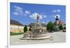 Kapellplatz Square with Town Hall, Altoetting, Upper Bavaria, Bavaria, Germany, Europe-Hans-Peter Merten-Framed Photographic Print