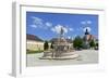 Kapellplatz Square with Town Hall, Altoetting, Upper Bavaria, Bavaria, Germany, Europe-Hans-Peter Merten-Framed Photographic Print