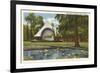 Kapiolani Park, Honolulu, Hawaii-null-Framed Premium Giclee Print