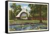 Kapiolani Park, Honolulu, Hawaii-null-Framed Stretched Canvas