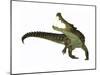 Kaprosuchus Is an Extinct Genus of Crocodile-null-Mounted Art Print