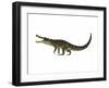 Kaprosuchus Is an Extinct Genus of Crocodile-null-Framed Art Print