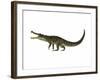 Kaprosuchus Is an Extinct Genus of Crocodile-null-Framed Art Print