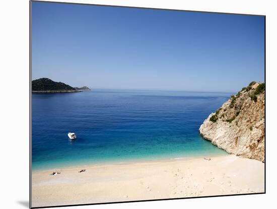 Kaputas Beach at Kalkan Area, Anatolia, Turkey, Asia Minor, Eurasia-null-Mounted Photographic Print