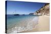 Kaputas Beach, Near Kalkan, Lycia-Stuart Black-Stretched Canvas