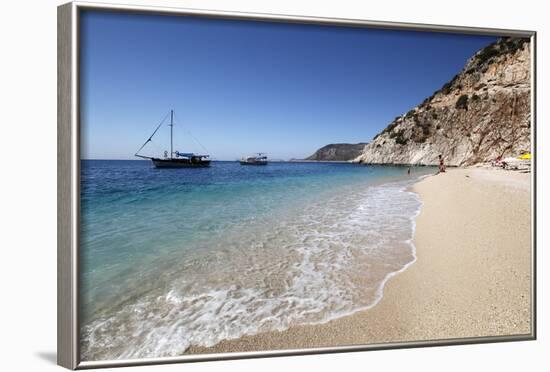 Kaputas Beach, Near Kalkan, Lycia-Stuart Black-Framed Photographic Print