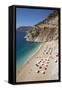 Kaputas Beach, Near Kalkan, Lycia-Stuart Black-Framed Stretched Canvas