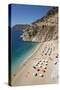 Kaputas Beach, Near Kalkan, Lycia-Stuart Black-Stretched Canvas