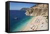 Kaputas Beach, Near Kalkan, Lycia-Stuart Black-Framed Stretched Canvas