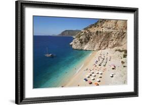 Kaputas Beach, Near Kalkan, Lycia-Stuart Black-Framed Photographic Print