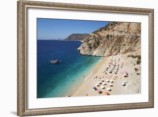 Kaputas Beach, Near Kalkan, Lycia-Stuart Black-Framed Photographic Print