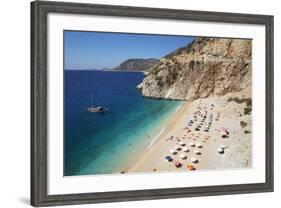 Kaputas Beach, Near Kalkan, Lycia-Stuart Black-Framed Photographic Print