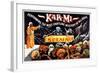 Kar-Mi Performing the Most Startling Mystery of All India-null-Framed Art Print