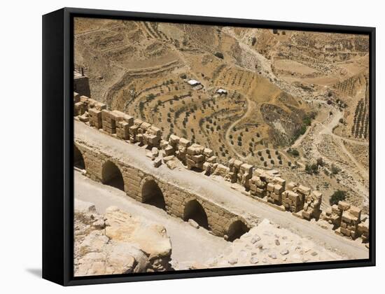 Karak Castle, Jordan-Keren Su-Framed Stretched Canvas