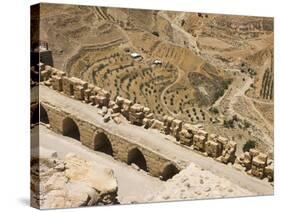 Karak Castle, Jordan-Keren Su-Stretched Canvas