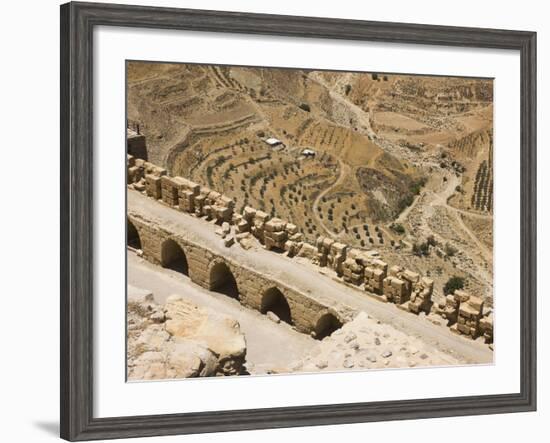 Karak Castle, Jordan-Keren Su-Framed Photographic Print