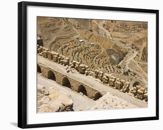 Karak Castle, Jordan-Keren Su-Framed Photographic Print