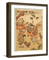 Karako No Tokei-Kitao Shigemasa-Framed Giclee Print