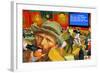 Karaoke Night in Arles-Barry Kite-Framed Art Print