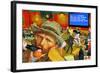 Karaoke Night in Arles-Barry Kite-Framed Art Print