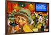 Karaoke Night in Arles-Barry Kite-Framed Art Print