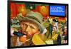 Karaoke Night in Arles-Barry Kite-Framed Art Print