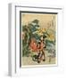 Karasaki No Yoru No Ame-Utagawa Kuniyasu-Framed Giclee Print