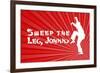 Karate Kid - Sweep the Leg Johnny - Movie-null-Framed Art Print