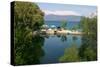 Karavomilos Lake, Kefalonia, Greece-Peter Thompson-Stretched Canvas