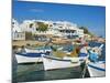 Karavostasis Village and Principal Port, Folegandros, Cyclades Islands, Greek Islands, Aegean Sea,-Tuul-Mounted Photographic Print