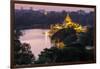 Karaweik, Kan Daw Gyi Lake and Park, Yangon (Rangoon), Myanmar (Burma), Asia-Nathalie Cuvelier-Framed Photographic Print