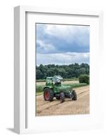 Karben, Hesse, Germany, Fendt Favorit 4S, Model 1967, 90 Hp, Cubic Capacity 5.2 L-Bernd Wittelsbach-Framed Photographic Print