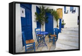 Kardiani Village, Tinos, Cyclades, Greek Islands, Greece, Europe-Tuul-Framed Stretched Canvas