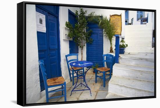 Kardiani Village, Tinos, Cyclades, Greek Islands, Greece, Europe-Tuul-Framed Stretched Canvas