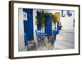 Kardiani Village, Tinos, Cyclades, Greek Islands, Greece, Europe-Tuul-Framed Photographic Print