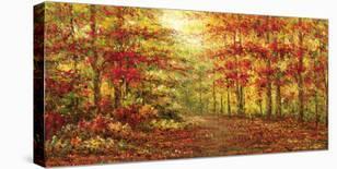 Autumn Path in Gogh-Karel Andries-Laminated Art Print