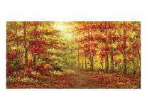 Autumn Path in Gogh-Karel Andries-Mounted Art Print
