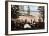 Karelians Having Tea by a River, Near Archangel, Russia, C1930S-null-Framed Giclee Print