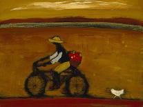 Man on Bicycle-Karen Bezuidenhout-Giclee Print