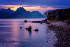 Mealt Falls and Kilt Rock, Isle of Skye, Inner Hebrides, Scotland, United Kingdom, Europe-Karen Deakin-Photographic Print