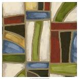 Stained Glass Abstraction II-Karen Deans-Art Print