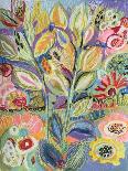 Happy Flowers V-Karen Fields-Art Print