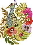 Garden Birds I-Karen Fields-Art Print