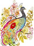 Garden Birds I-Karen Fields-Art Print