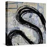 Brushstroke Small 1-Karen Lehrer-Stretched Canvas