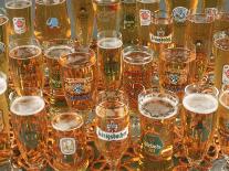 European Beer Glasses with Pretzels-Karen M^ Romanko-Photographic Print